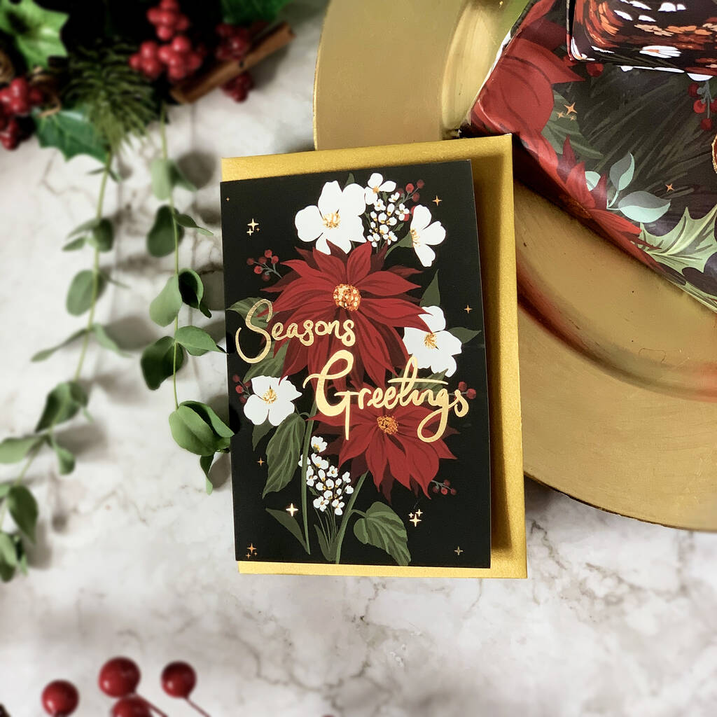 Luxury Charity Christmas Card Trio By Olivia Victoria