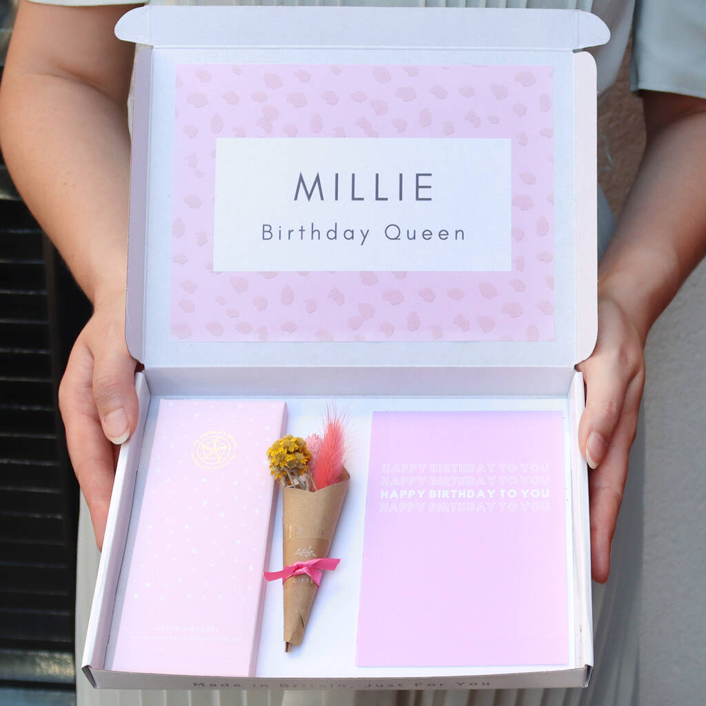 Personalised Birthday Queen Letterbox Gift For Her By Letterbox Gifts