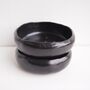 Handmade Black Gloss Ceramic Soap Dish, thumbnail 5 of 10
