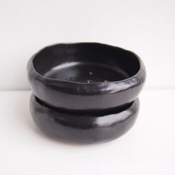 Handmade Black Gloss Ceramic Soap Dish, 5 of 10
