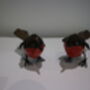 Two X Robin Sculptures Outdoor Statue, thumbnail 3 of 9
