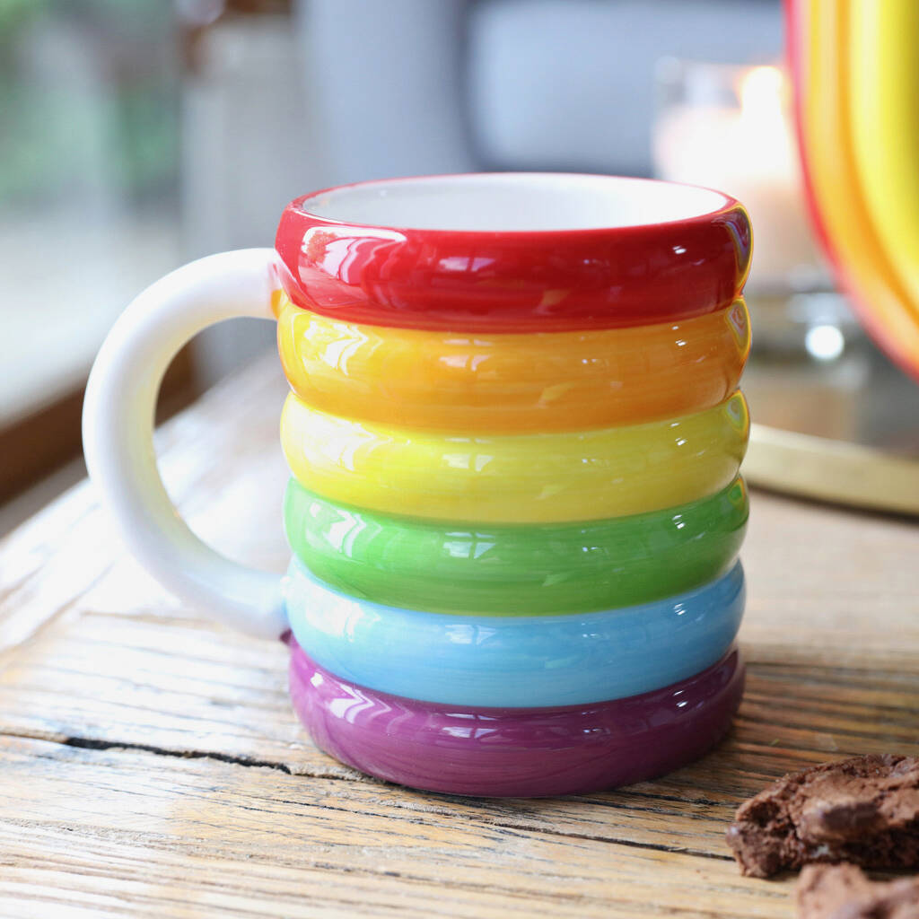 Rainbow Mug By Lisa Angel