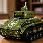 Make Your Own Sherman Tank Metal Construction Set, thumbnail 3 of 7