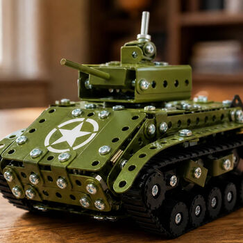 Make Your Own Sherman Tank Metal Construction Set, 3 of 7