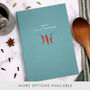Personalised Chillies A5 Cloth Bound Notebook, thumbnail 1 of 8