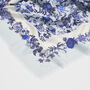 Blue Ditsy Folk Square Scarf, thumbnail 5 of 8