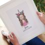 Personalised 'Always Be A Unicorn' Print, thumbnail 2 of 6