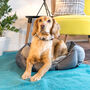 Geometric Comfort Dog Sofa Bed Large, thumbnail 1 of 6