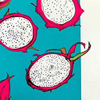 Dragon Fruits Limited Edition Screen Print, 4 of 9