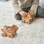 Set Of Four Push Along Wooden Toy Animals, thumbnail 6 of 8