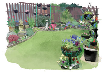 Personalised Garden Illustrated Print, 8 of 9