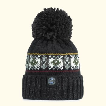 Shadow Pine Fairisle Knit Hat, 2 of 7