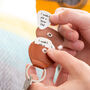 Personalised Couldn't Pick A Better Guitar Pick Keyring, thumbnail 1 of 9