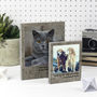 Personalised Pet Photo Print On Concrete, thumbnail 1 of 6