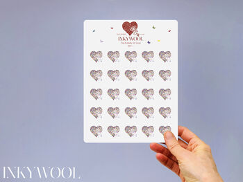 Valentine's Day Flowery Wing Butterfly Card, 5 of 12