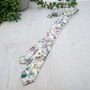 Wild Flower Neck Tie Spring Tie Adults And Childs, thumbnail 6 of 6