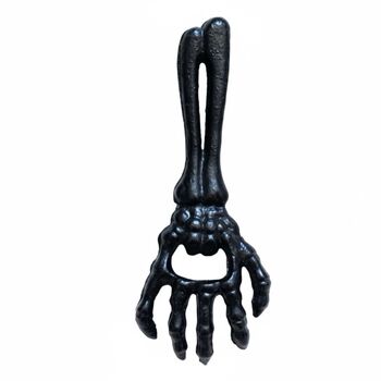 Hoy Bones Cast Iron Bottle Opener, 2 of 4