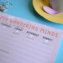 Wandering Minds Weekly Planner, thumbnail 3 of 7