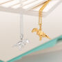 Personalised Silver Or Gold Plated Origami T Rex, thumbnail 1 of 11