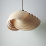 Ebb And Flow Wooden Knot Lampshade, thumbnail 5 of 6