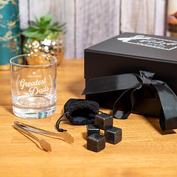 Promoted To Grandad Whiskey Glass Tumbler, 4 of 6