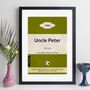 Personalised 60th Birthday Print 1966 Book Cover Gift, thumbnail 7 of 12