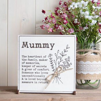 Personalised Mum Nan Definition Sign Mother's Day, 7 of 10