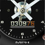 Personalised 24 Hour Wall Clock Based On Jaguar Xk120 C, thumbnail 2 of 4