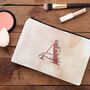 Personalised Makeup Bag Cosmetic Gift For Her, thumbnail 1 of 3