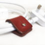 Personalised Leather Cable And Headphone Organiser Set, thumbnail 11 of 12