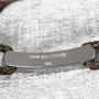Men's Personalised Name And Date ID Bracelet, thumbnail 9 of 12
