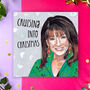 Cruising Into Christmas Card, Jane Mc Donald Funny Card, thumbnail 1 of 4