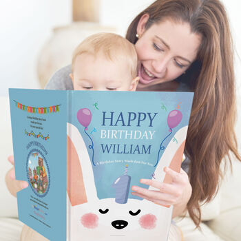 Happy Birthday Personalised Gift Book For Children Aged One To Eight, 2 of 12