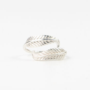 Adjustable Feather Wrap Ring, 2 of 5