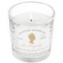 Personalised Queens Commemorative Glass Candle, thumbnail 3 of 3