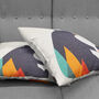 Abstract Bear And Child Cushion Cover With Multicolour, thumbnail 4 of 7