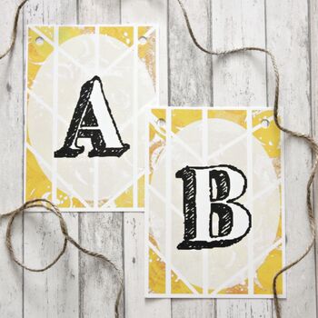 New Baby Bunting, Baby Shower Or Party Decoration, 2 of 6