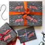 Fox And Flowers Gift Wrap, thumbnail 7 of 8