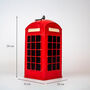 Red Telephone Box Birdhouse, thumbnail 4 of 4