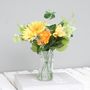 A Vibrant Faux Bouquet Of Yellow Flowers, thumbnail 3 of 4