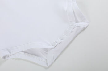 Frida White Short Sleeve Frill Collar Body, 4 of 5