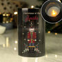 Personalised Nutcracker LED Candle For Christmas, thumbnail 2 of 3