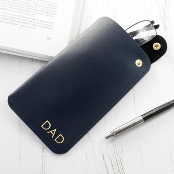 Personalised Black Leather Notebook, 4 of 9