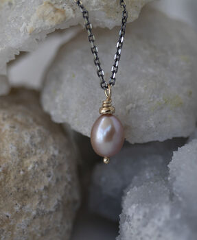 Pink Pearl Necklace, 3 of 5