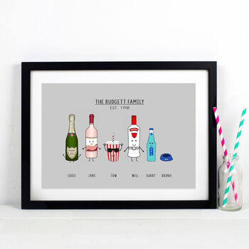 Personalised Family Print, 12 of 12
