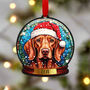 Vizsla Dog Tree Decoration, thumbnail 1 of 2
