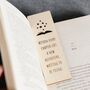 Engraved Bookmark Gift For Book Lovers And Teachers, thumbnail 2 of 4