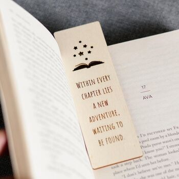 Engraved Bookmark Gift For Book Lovers And Teachers, 2 of 4