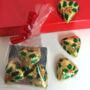 Christmas Chocolate Foiled Heart Favours, thumbnail 4 of 5