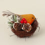 G Decor Nesting Robin Christmas Tree Ornament, thumbnail 4 of 7